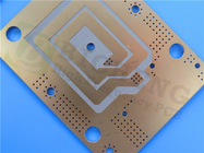 Couche à haute fréquence de carte PCB de Rogers DiClad 880 double 20mil 0.508mm avec de l'or d'immersion