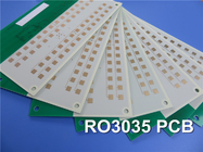 Carte PCB de micro-onde de la carte électronique de Rogers RO3035 rf 2-Layer Rogers 3035 60mil 1.524mm avec de l'or d'immersion