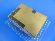 Carte PCB hybride établie sur le matériel à haute fréquence de SCGA-500 GF265 et le haut Tg FR-4 avec de l'or d'immersion