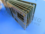 Carte PCB à haute fréquence DK3.27 de micro-onde de la carte TMM3 électronique 20mil 0.508mm avec de l'or d'immersion.