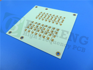 Le double de la carte de Rogers RO4360 rf 32mil a dégrossi carte PCB à haute fréquence avec de l'or d'immersion pour des amplificateurs de puissance