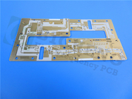 Carte de circuit imprimé haute fréquence RF-60A PCB 31mil 0.787mm PCB double couche RF avec or d'immersion