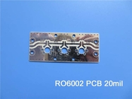 Rogers RT/duroïde 6002 Composites PTFE remplis de céramique 2L 25mil PCB Immersion Or