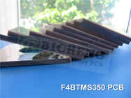 F4BTMS350 PCB rigide à deux couches de 6,35 mm d'épaisseur avec niveau de soudure à l'air chaud (HASL)
