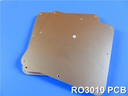 RO3010 PCB à 4 couches 2,7 mm Pas de vias aveugles plaqués 1 oz (1,4 mil) couches extérieures Cu poids