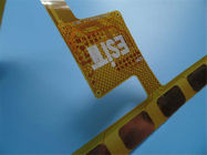 Carte PCB épaisse flexible double face de Coverlay FPC de jaune de PCBs de Polyimide de PCBs 0.15mm