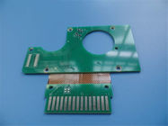 PCBs flexible multicouche Rigide-câble PCBs de 4 couches avec le Polyimide PCBs de 1.6mm Fr4 &amp;0.2mm