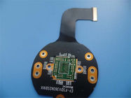 Rigide-câble épais flexible PCBs de PCBs 0.25mm de Polyimide de PCBs de double accès pour le commutateur de gigaoctet