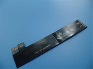 Carte PCB noire coverlay flexible d'or d'immersion de panneau du circuit FPC de PCBs de Polyimide de PCBs de double accès