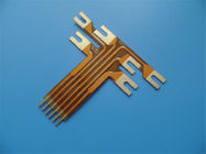 Or d'immersion PCBs flexible avec le conseil de cuivre lourd coverlay jaune de PCBs de câble de 2 onces FPC