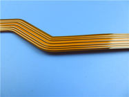 Carte PCB flexible de double couche établie sur le Polyimide avec le cuivre de 2 onces et l'or d'immersion pour le contrôle industriel