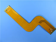 Polyimide flexible multicouche PCBs de PCBs à 0.25mm profondément avec de l'or d'immersion