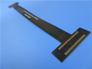 Électrodéposition flexible de PCBs de double couche sur le Polyimide avec 0.25mm profondément avec de l'or d'immersion