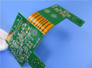 Carte PCB de Rigide-câble de 4 couches établie sur 1.6mm FR4 et Polyimide de 0.2mm