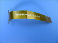 Double accès PCBs flexible Polyimide PCBs d'or d'immersion de fabrication de panneau de carte PCB de 2 couches