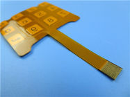 FPC flexible à une seule couche avec la bande de 3M pour la membrane de clavier numérique