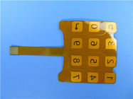FPC flexible à une seule couche avec la bande de 3M pour la membrane de clavier numérique