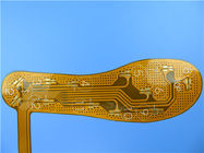 2-Layer circuit imprimé flexible (FPC) construit sur le Polyimide pour la semelle intérieure de sports