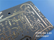 Carte PCB de la carte PCB à haute fréquence PTFE rf de F4B établie sur 1.60mm épais avec de l'or, l'argent, l'étain et l'OSP d'immersion