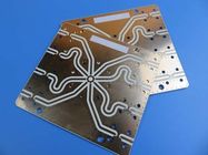Carte imprimée mélangée hybride de matériel de carte PCB construite sur 10 mil RO4350B+FR4 avec aveugle par l'intermédiaire de
