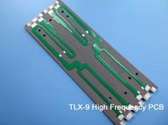TLX-9 carte PCB de la carte PCB à haute fréquence taconique 62mil 1.575mm TLX-9 rf avec de l'argent d'immersion