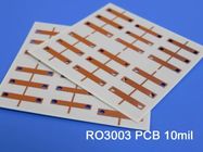 Carte PCB à haute fréquence de micro-onde du panneau DK3.0 DF 0,001 de la carte PCB 2-Layer Rogers 3003 10mil Cirucit de Rogers RO3003