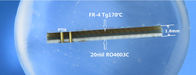 Panneau hybride Bulit de carte PCB sur Rogers 20mil RO4003C et carte PCB FR-4 multicouche à haute fréquence de 0.75mm avec les matériaux mélangés