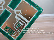 Carte PCB hybride de la carte PCB multicouche à haute fréquence hybride 6-Layer faite sur 12mil 0.305mm RO4003C et FR-4