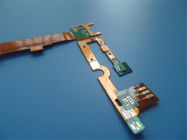 Or épais flexible multicouche d'immersion du Polyimide PCBs0.2mm de PCBs de Rigide-câble de PCBs avec le jaune
