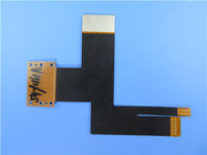4 couches PCBs flexible construit sur le Polyimide avec FR4 comme renfort