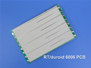 Rogers RT/duroid 6006 PCB haute fréquence sur 25mil, 50mil et 75mil Revêtement Immersion Gold pour avertissement radar au sol