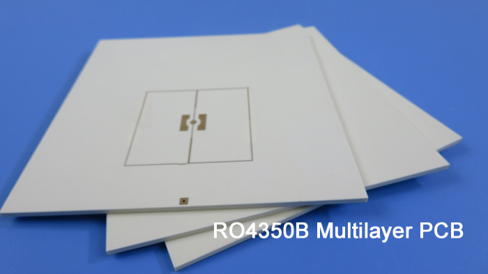 Carte PCB à haute fréquence de 10 couches établie sur 5 noyaux de 10mil RO4350B avec 4mil RO4450F pour les solutions sans fil à bande large