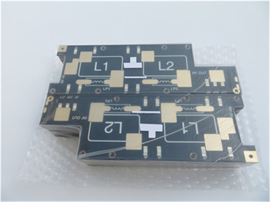 Carte PCB à haute fréquence de PTFE établie sur 1.6mm DK2.65 F4B avec de l'or d'immersion pour des coupleurs