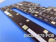 Rogers DiClad 870 PCB tissé en fibre de verre renforcé à base de PTFE 31mil 93mil 125mil micro-ondes PCB