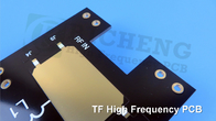 TF PCB à haute fréquence le matériau de surface lisse sans revêtement en cuivre