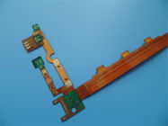 Or épais flexible multicouche d'immersion du Polyimide PCBs0.2mm de PCBs de Rigide-câble de PCBs avec le jaune