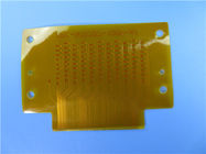 Carte PCB flexible mince de double couche sur le Polyimide avec le cuivre 0.5oz et l'or d'immersion pour l'antenne de WiFi