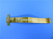 Le double a dégrossi PCBs flexible établi sur le Polyimide avec 0.15mm épais et l'or d'immersion pour le contre-jour d'affichage