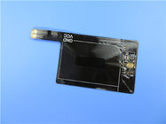 Prototype flexible du circuit de Pritned de double couche (FPC) avec Coverlay noir et or d'immersion pour le RFID
