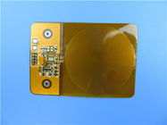 Le double a dégrossi carte PCB flexible de Polyimide de circuit de bobine flexible de carte PCB avec de l'or d'immersion pour le capteur de RFID