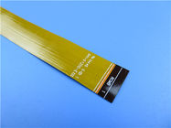 Carte électronique flexible de double couche sur le Polyimide avec le masque jaune et le renfort de pi pour le commutateur en couche mince