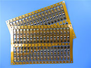 Carte PCB flexible assemblée établie sur le Polyimide de 0.15mm (pi) avec de l'or d'immersion pour le système de son portatif