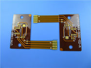 Circuit imprimé flexible à simple face (FPC) construit sur le Polyimide avec de l'or d'immersion