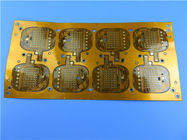 Panneau flexible de carte PCB de double couche établi sur le Polyimide avec 0.15mm profondément pour dépister le dispositif