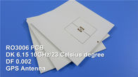 Carte PCB à haute fréquence d'or de micro-onde de la carte PCB 10mil DK6.15 DF 0,002 de la carte électronique de Rogers RO3006 2-Layer Rogers 3006