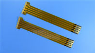Bande de collage connective flexible de circuit imprimé avec de l'or de conception simple et d'immersion pour le câble plat flexible