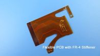 Carte électronique flexible plaque en fer blanc FPCB avec le renfort FR-4 pour le module d'affichage à cristaux liquides