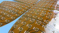 Grand FPC (carte PCB flexible de circuit imprimé) construit sur le Polyimide avec de l'or jaune de revêtement et d'immersion pour l'éclairage de LED