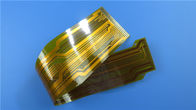 Circuit imprimé flexible FPC d'Adhesiveless établi sur le Polyimide mince transparent de Glueless avec de l'or plaqué pour le cheminement