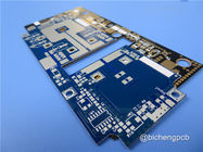 Carte PCB taconique électronique à haute fréquence de la carte TRF-45 DK4.5 rf avec 16mil plaqué par or 24mil 32mil 40mil 64mil profondément